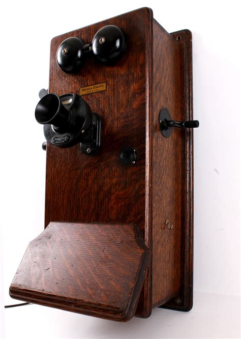 western electric phone box|antique western phones for sale.